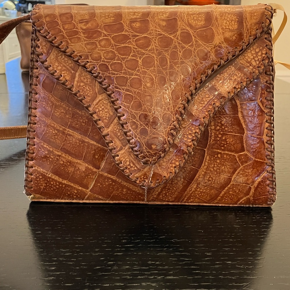 Vintage Alligator handbag